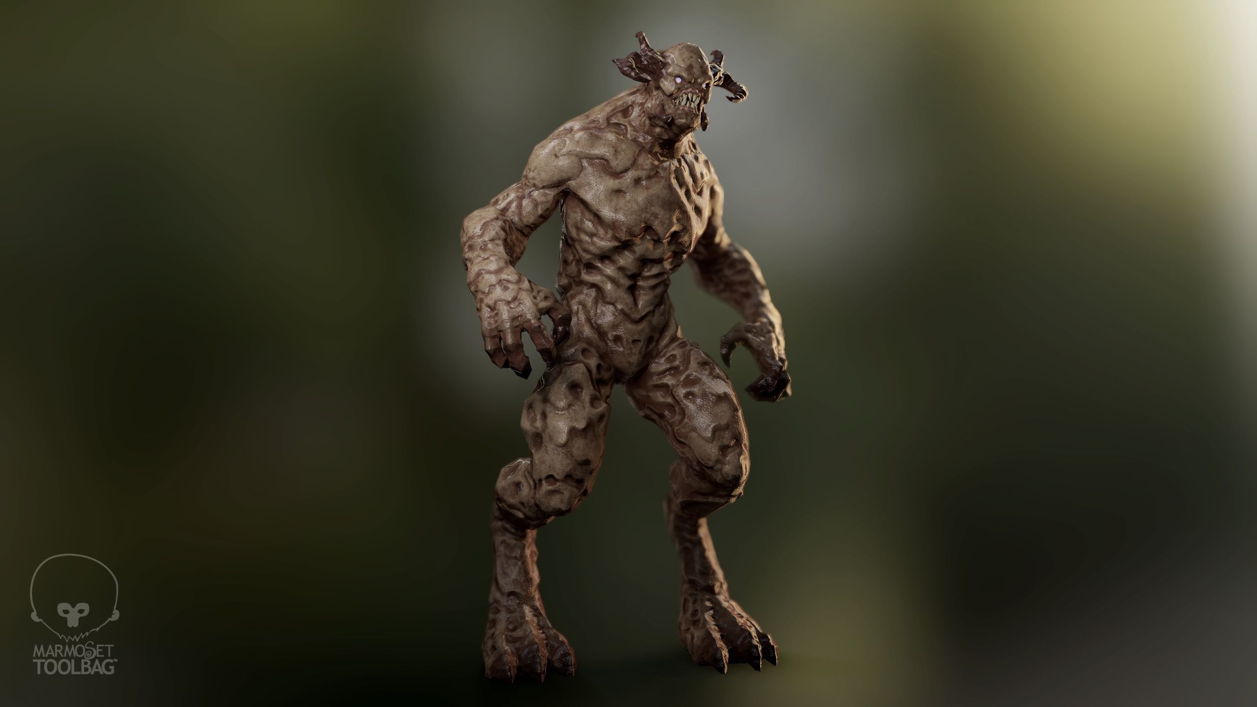 Alpha Demon - Game Ready Low-poly 3D model_5