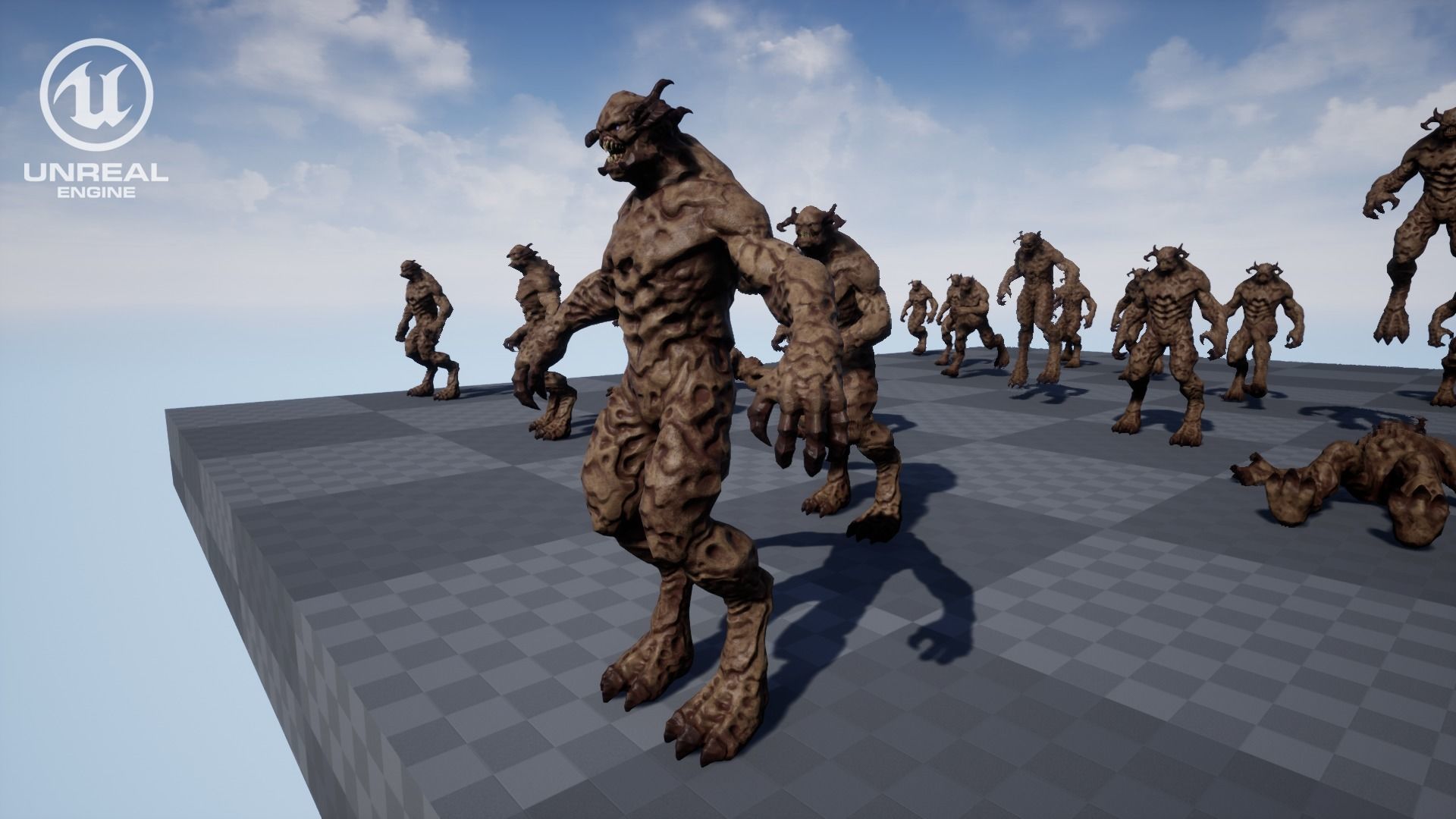 Alpha Demon - Game Ready Low-poly 3D model_23