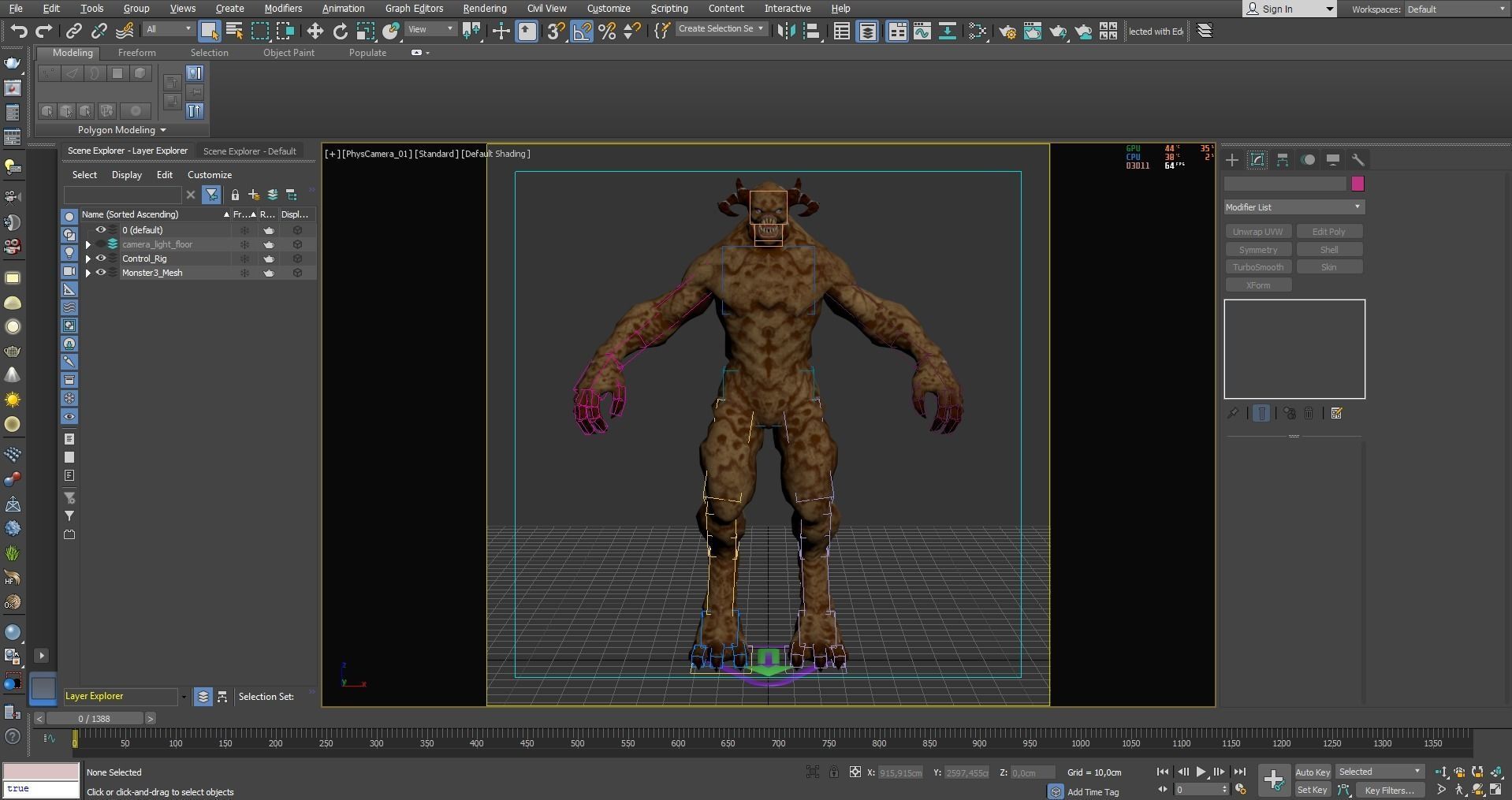 Alpha Demon - Game Ready Low-poly 3D model_32