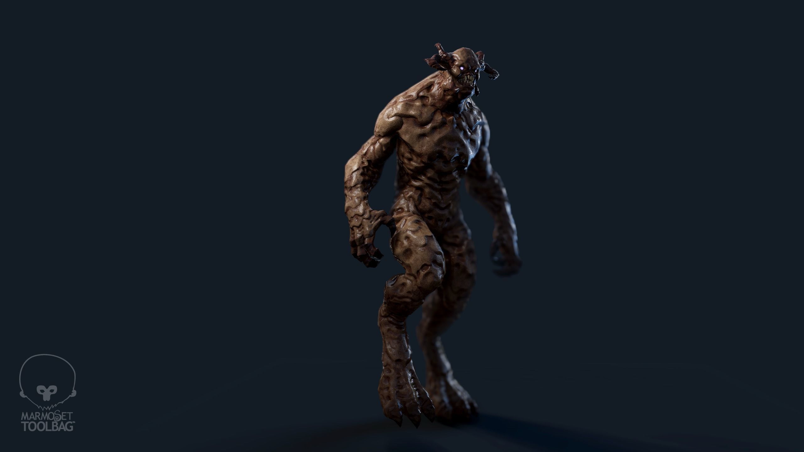 Alpha Demon - Game Ready Low-poly 3D model_14