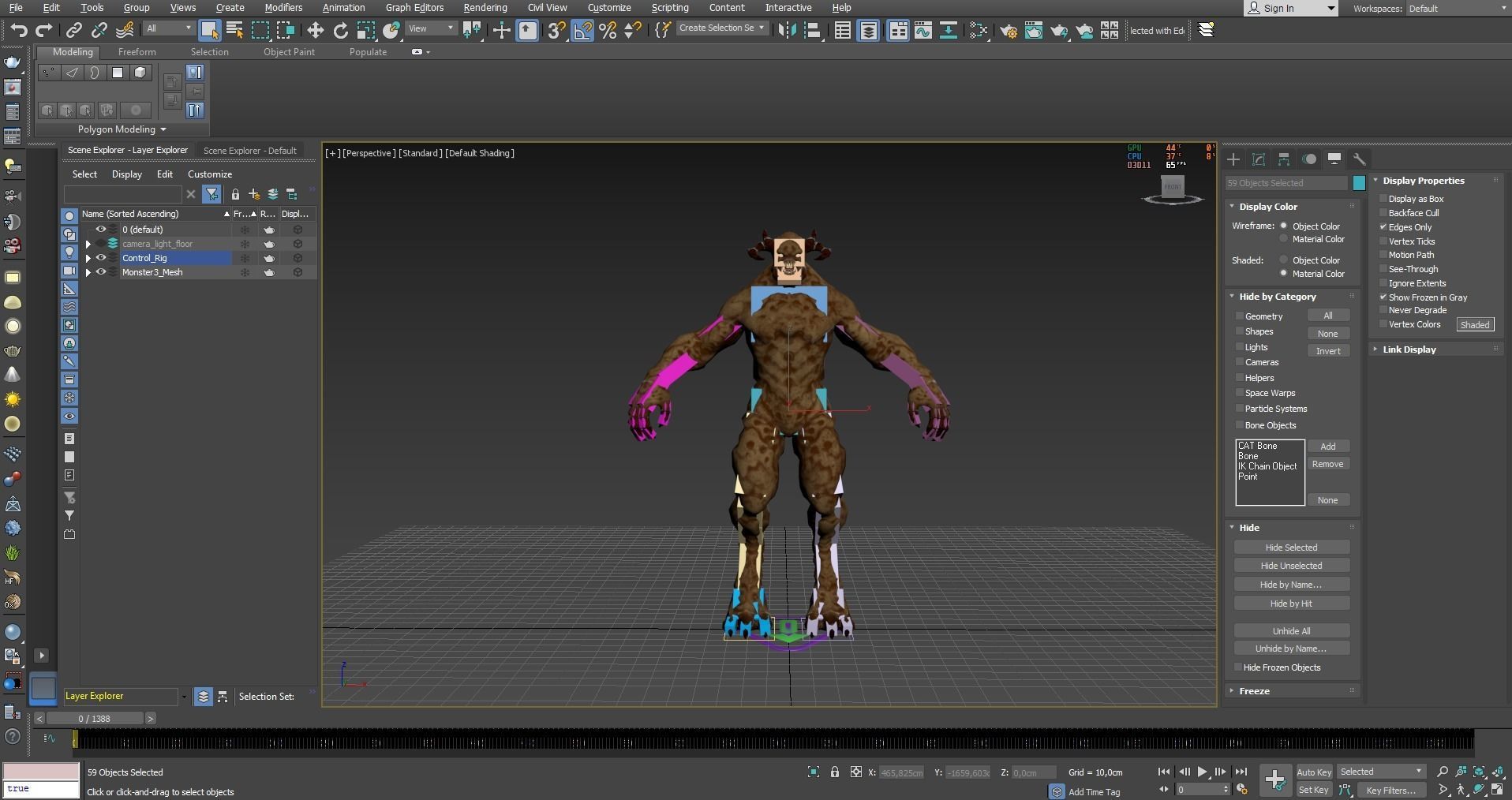 Alpha Demon - Game Ready Low-poly 3D model_34