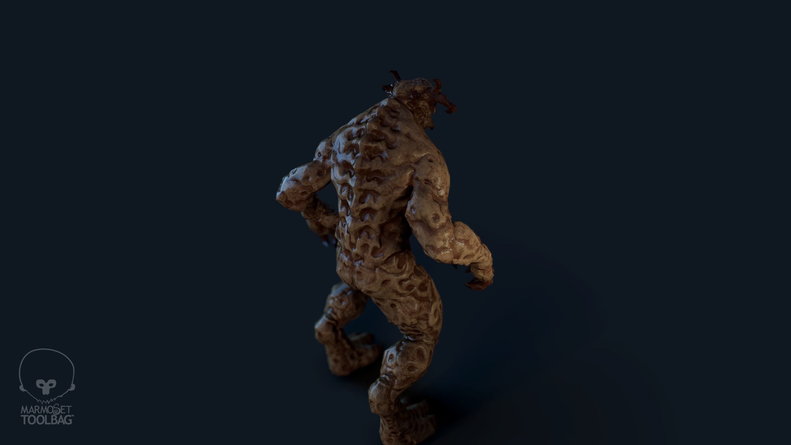 Alpha Demon - Game Ready Low-poly 3D model_11