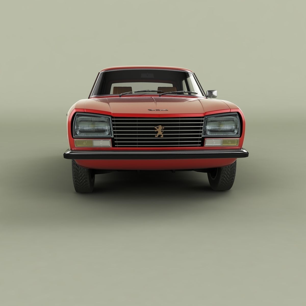 Peugeot 304 Coupe 3D model_4