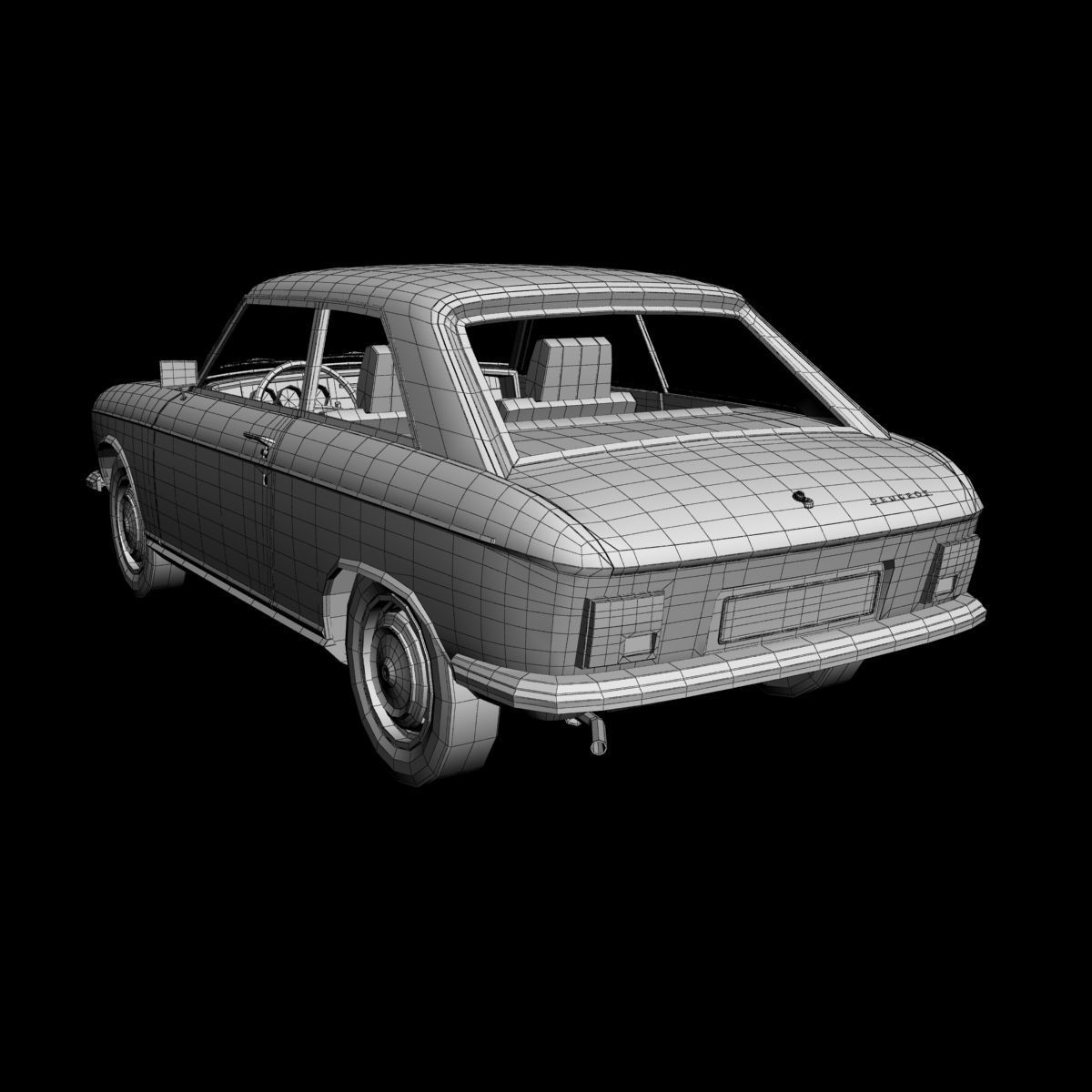 Peugeot 304 Coupe 3D model_15