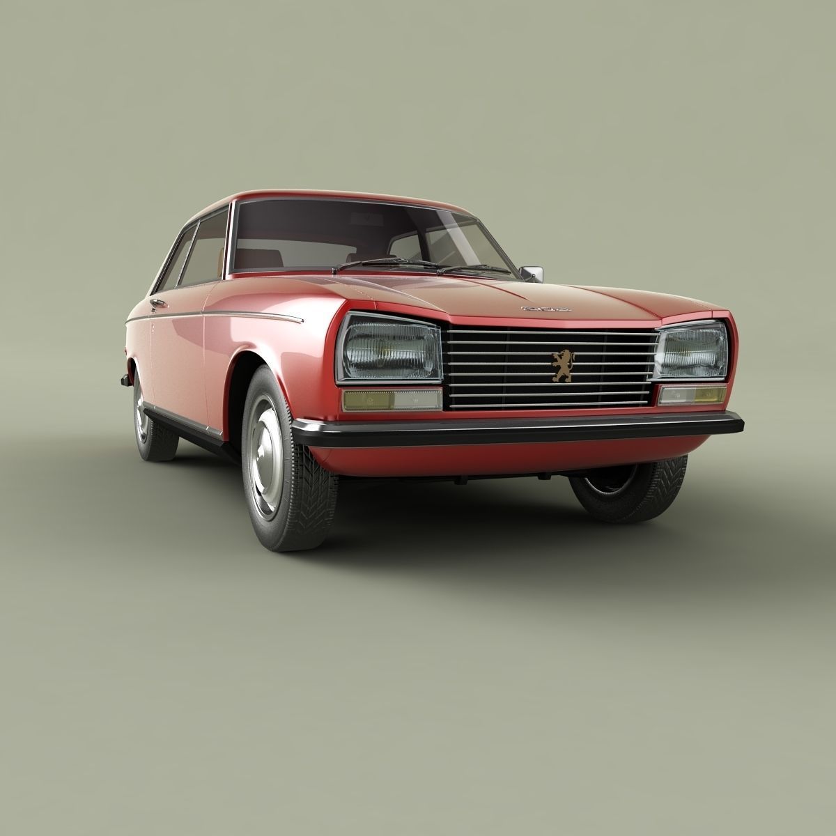 Peugeot 304 Coupe 3D model_9