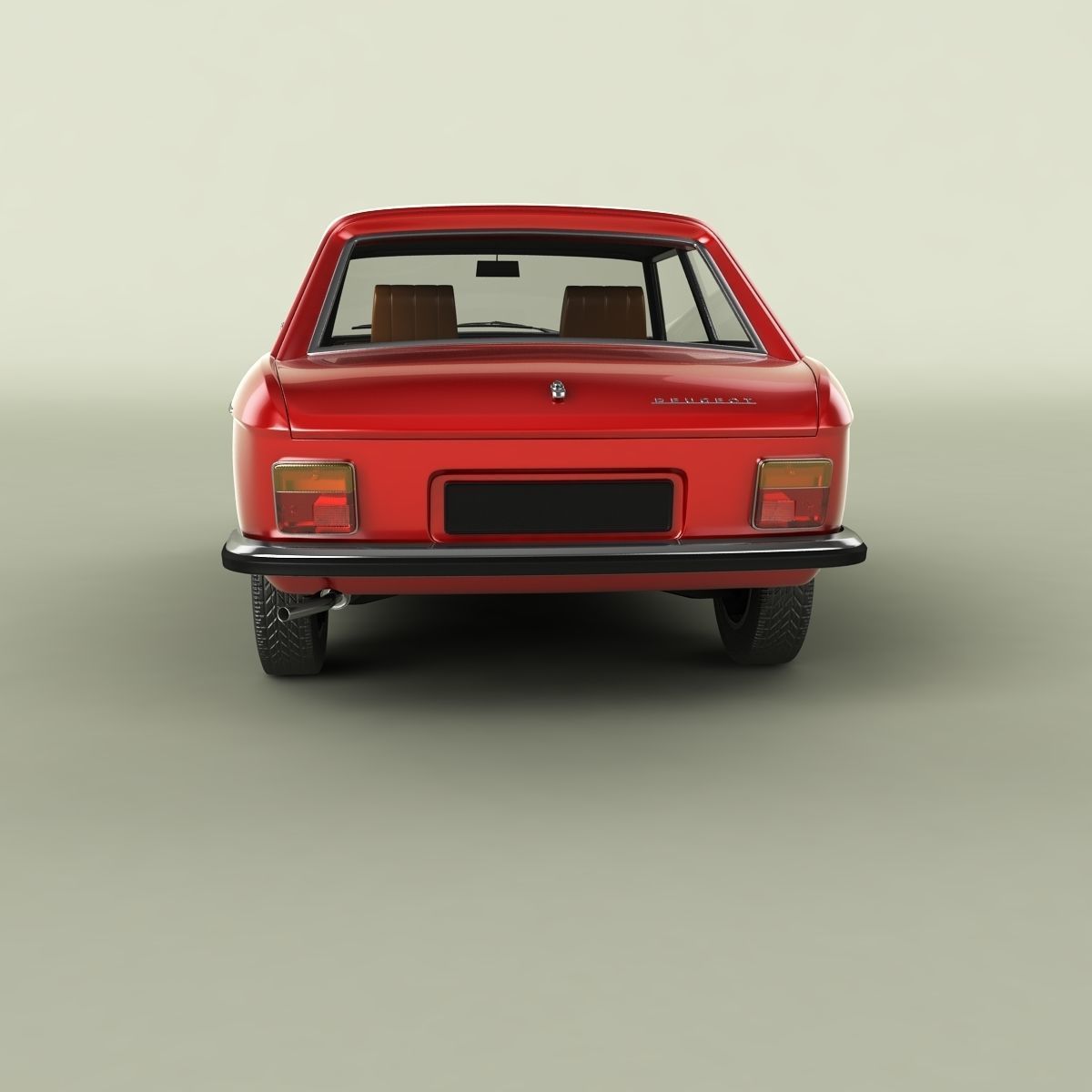 Peugeot 304 Coupe 3D model_3