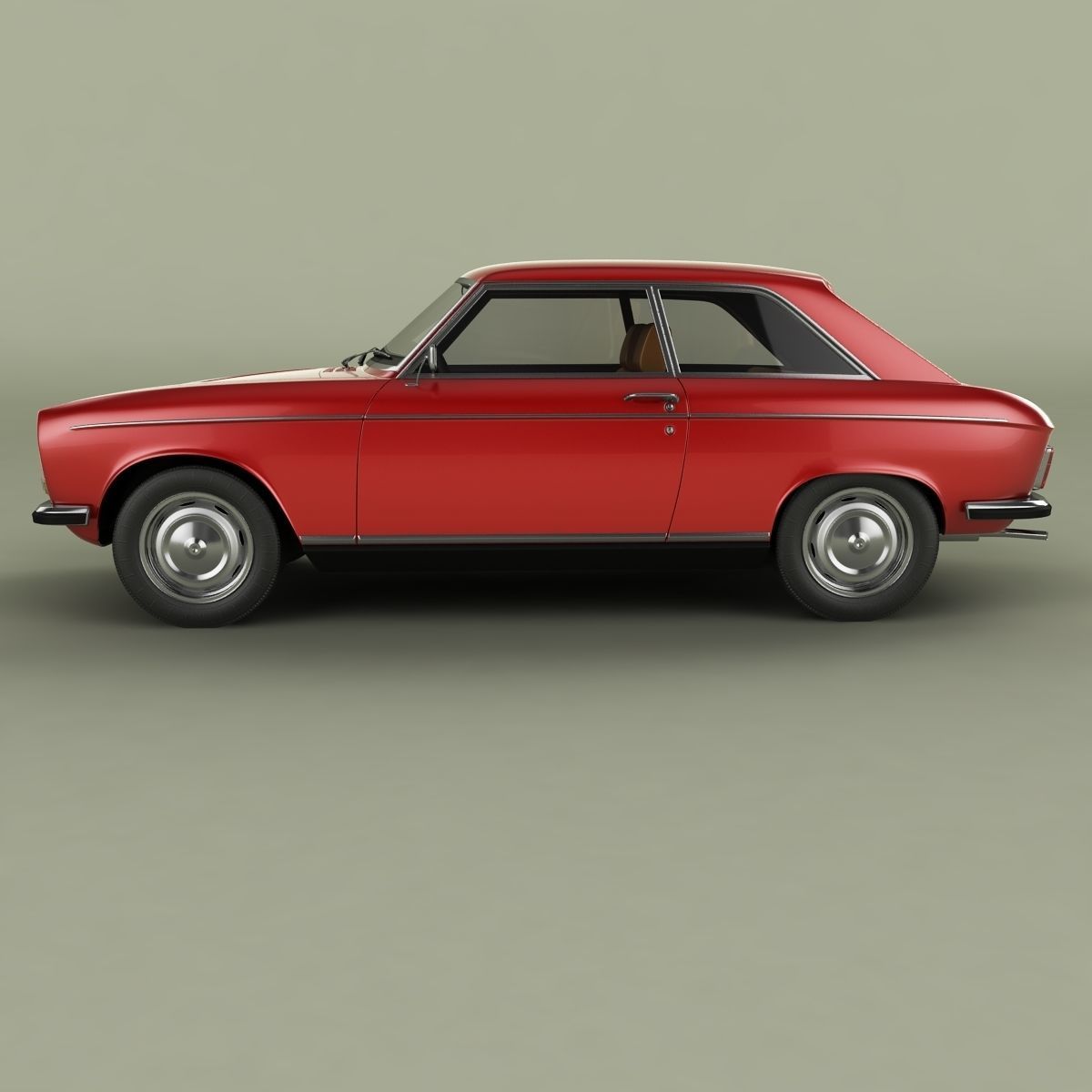 Peugeot 304 Coupe 3D model_1