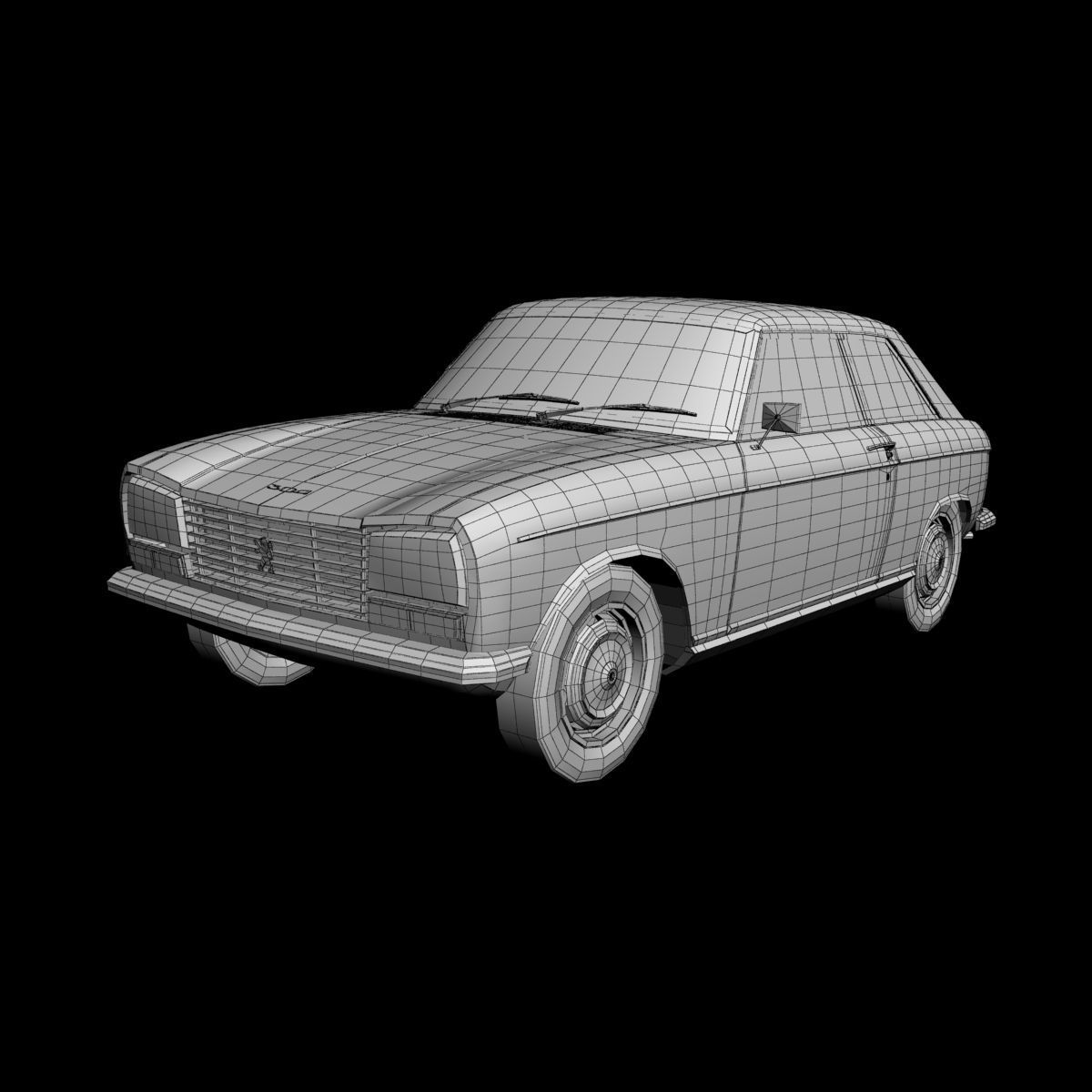 Peugeot 304 Coupe 3D model_13