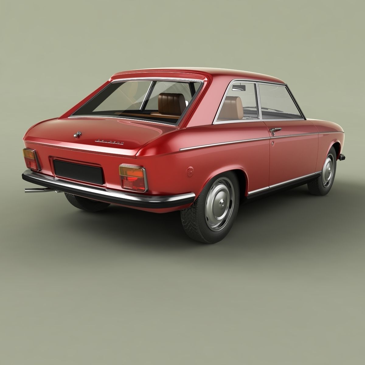 Peugeot 304 Coupe 3D model_2