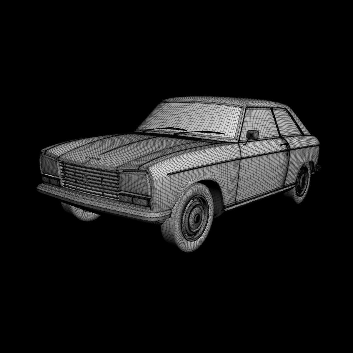 Peugeot 304 Coupe 3D model_14