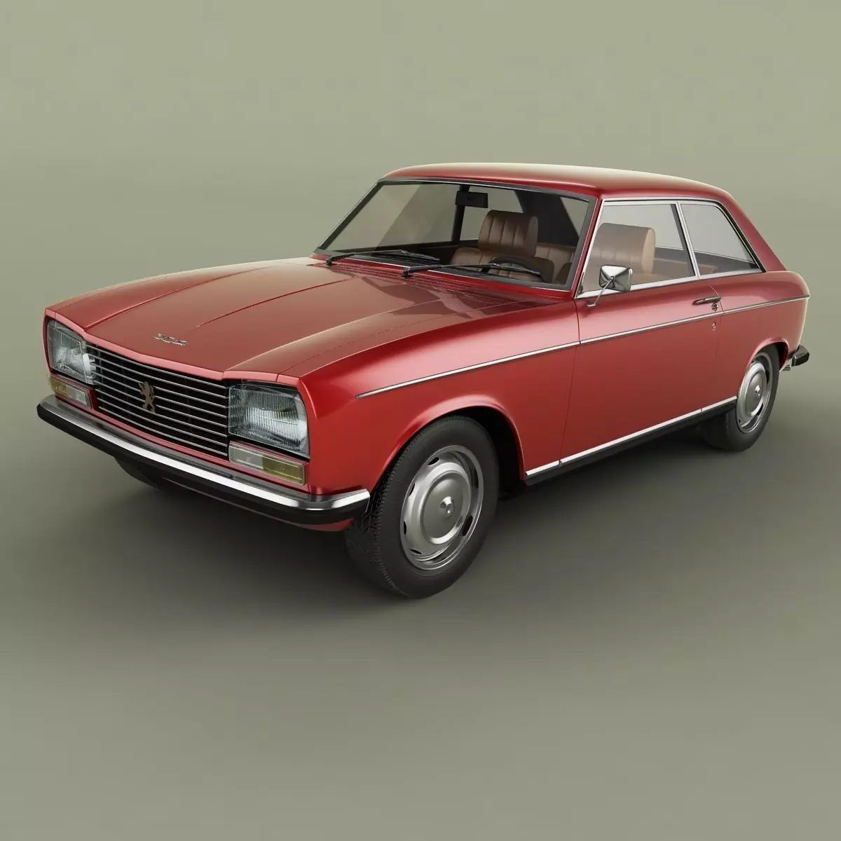 Peugeot 304 Coupe 3D model_0
