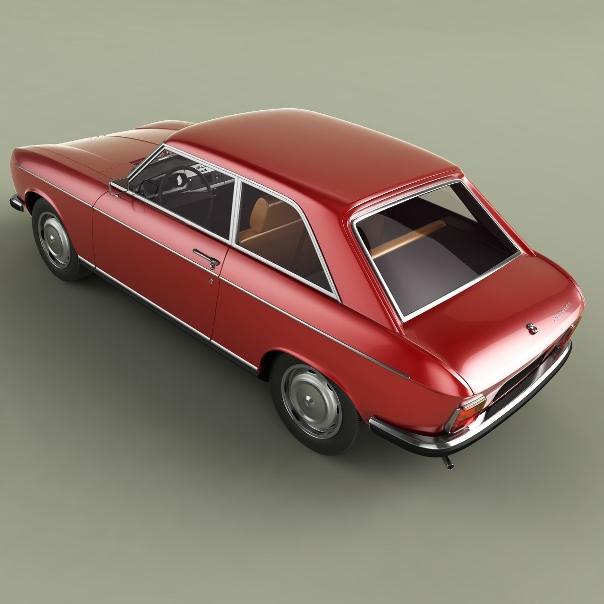 Peugeot 304 Coupe 3D model_7