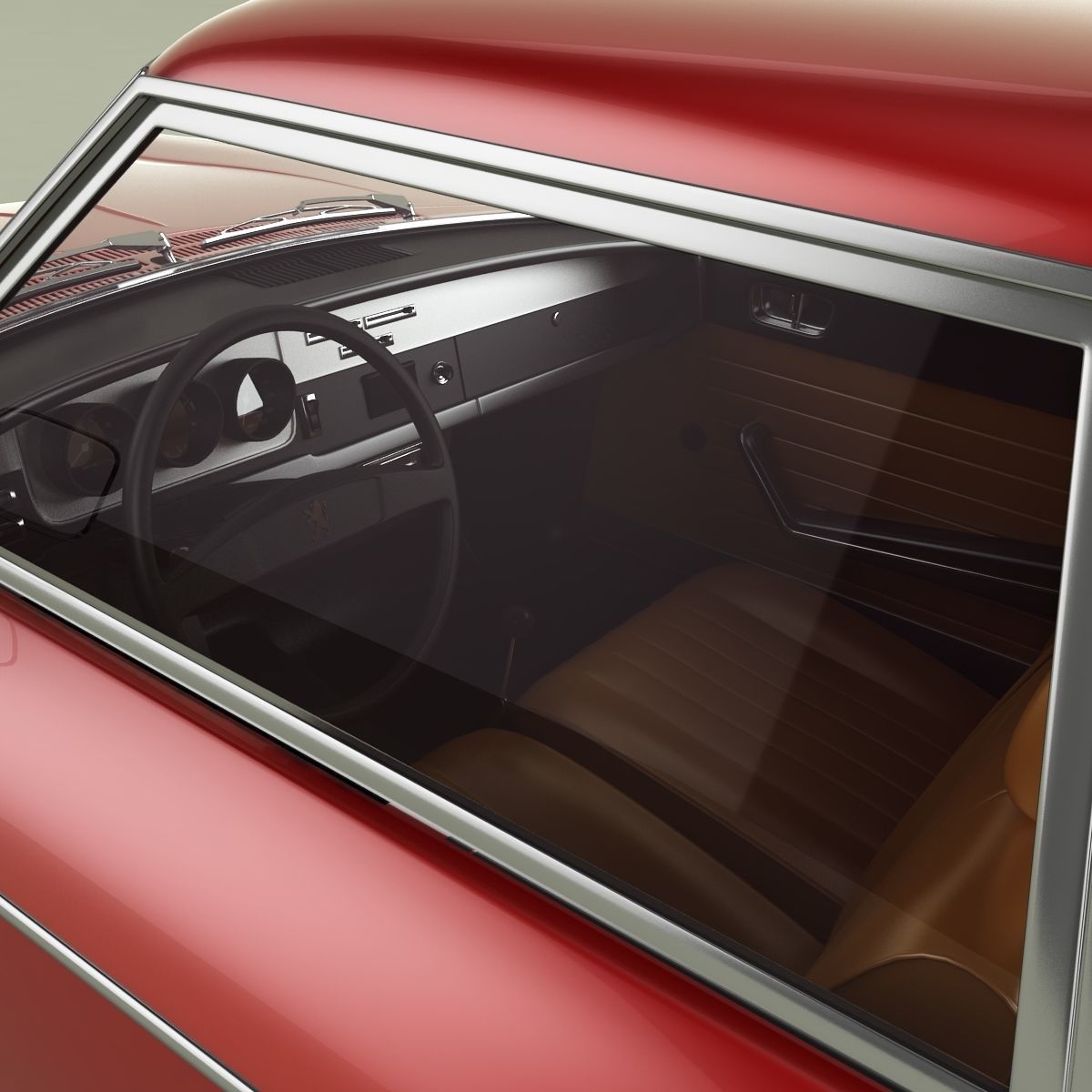 Peugeot 304 Coupe 3D model_8