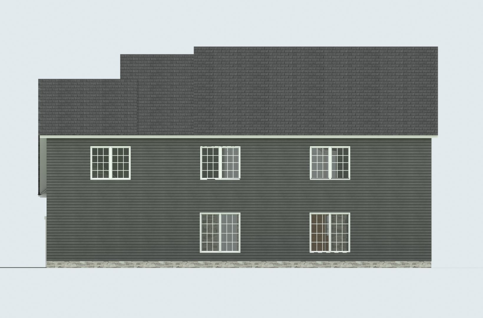 Cape Cod House 11 3D model_8
