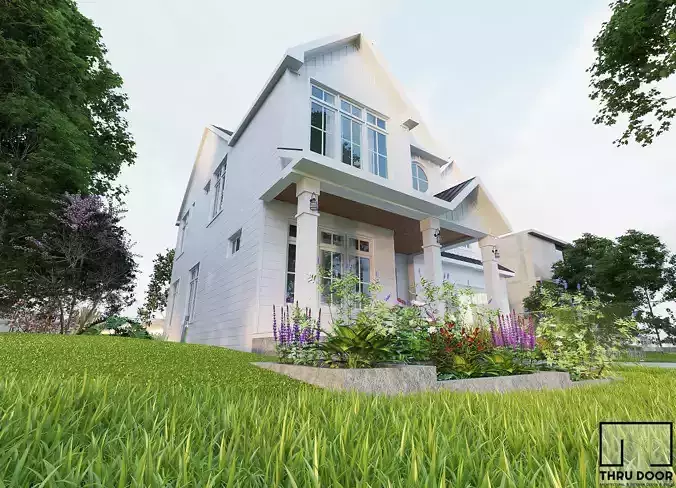 MODERN  HOUSE EXTERIOR