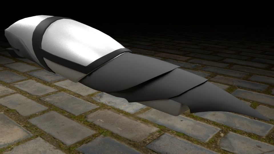 SciFi Vehicles Low-poly 3D model_6