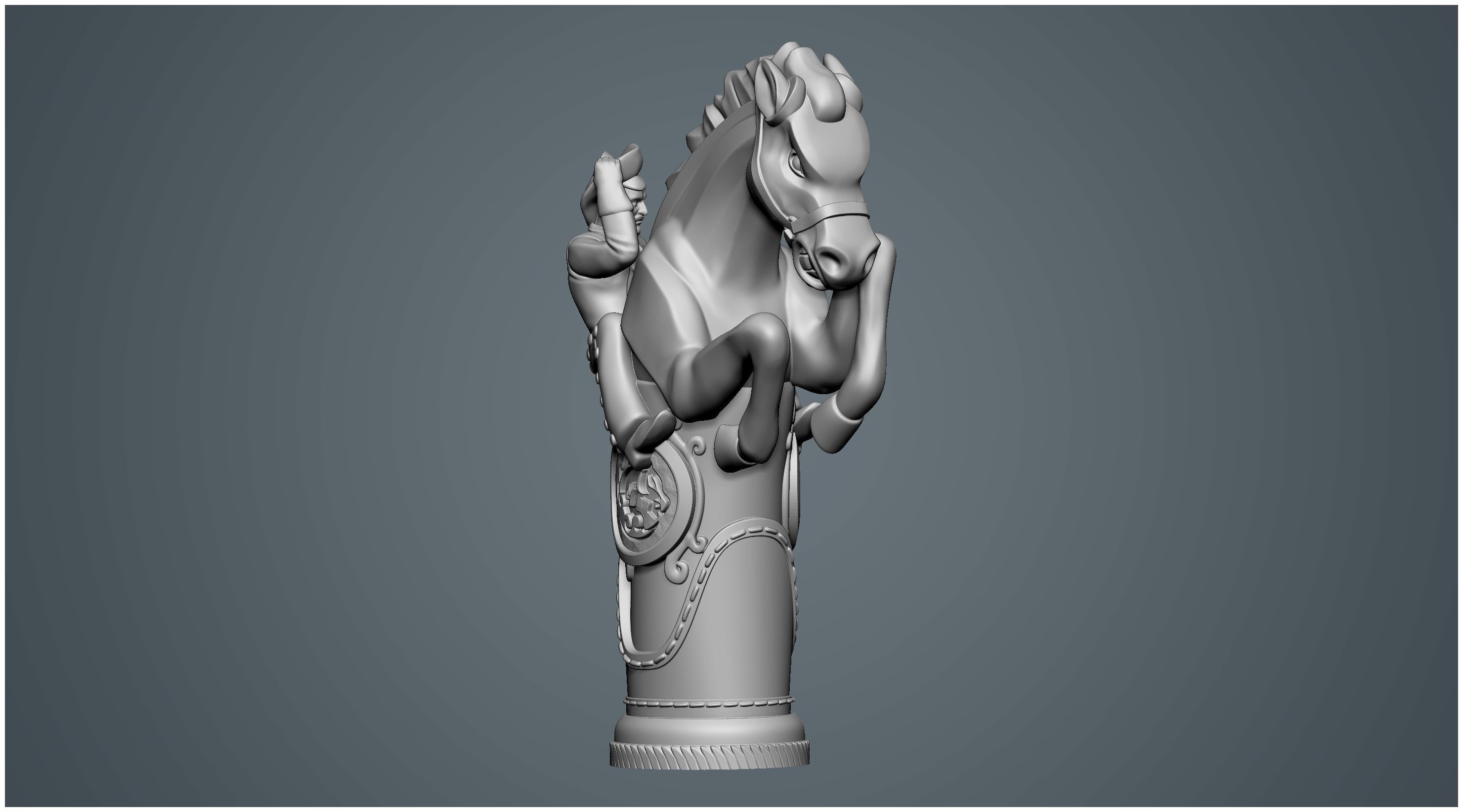 Bucking Bronco 3D print model_7