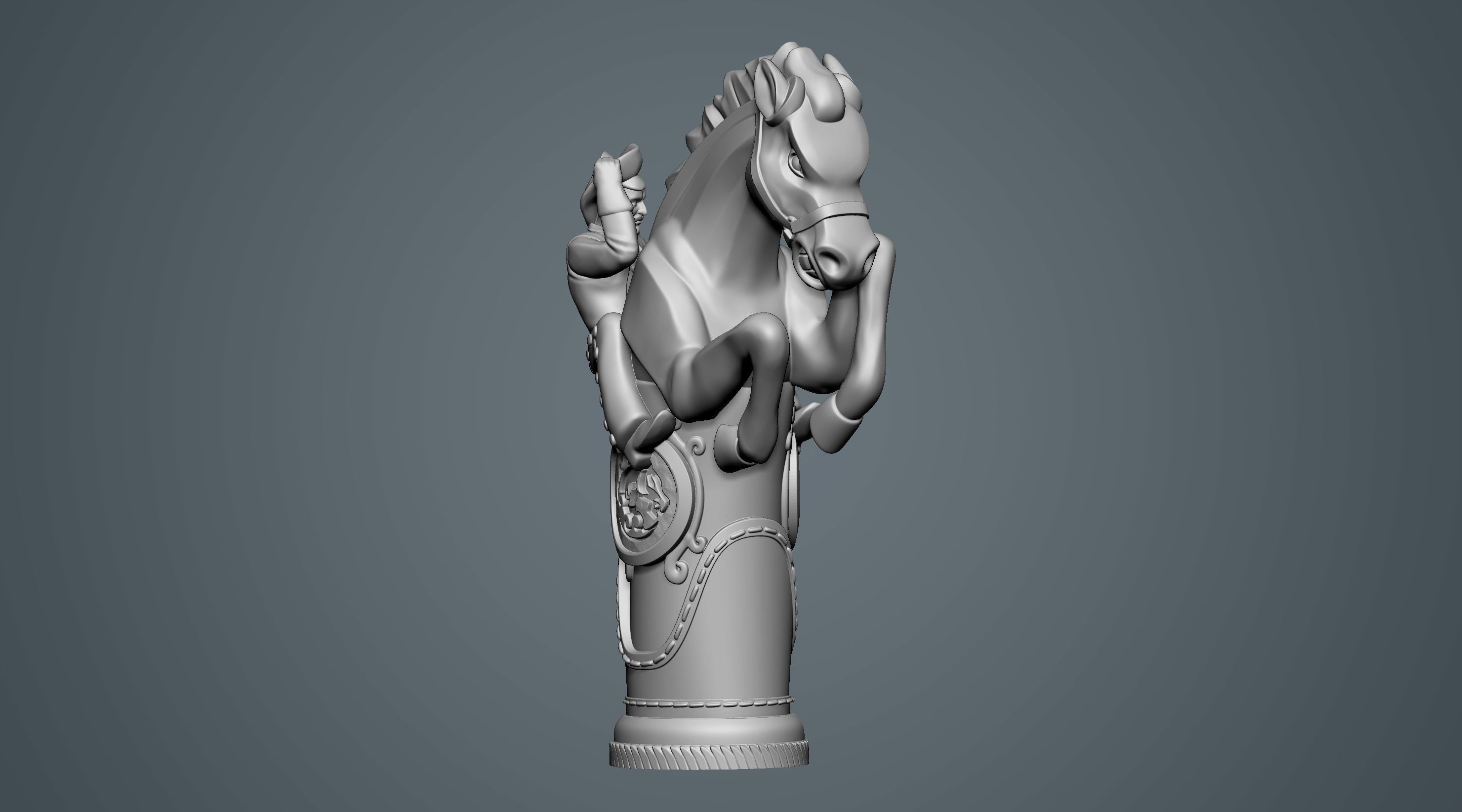 Bucking Bronco 3D print model_8