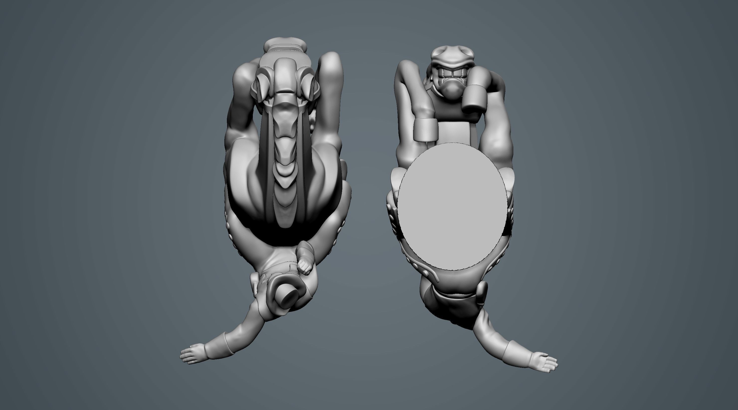 Bucking Bronco 3D print model_19