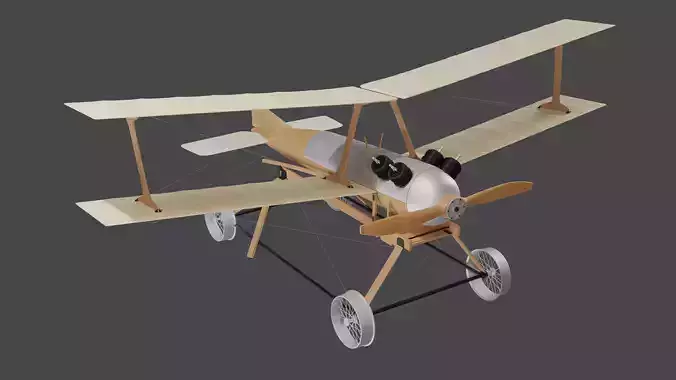 KETTERING BUG - FORERUNNER to the CRUISE MISSILE - 3D model