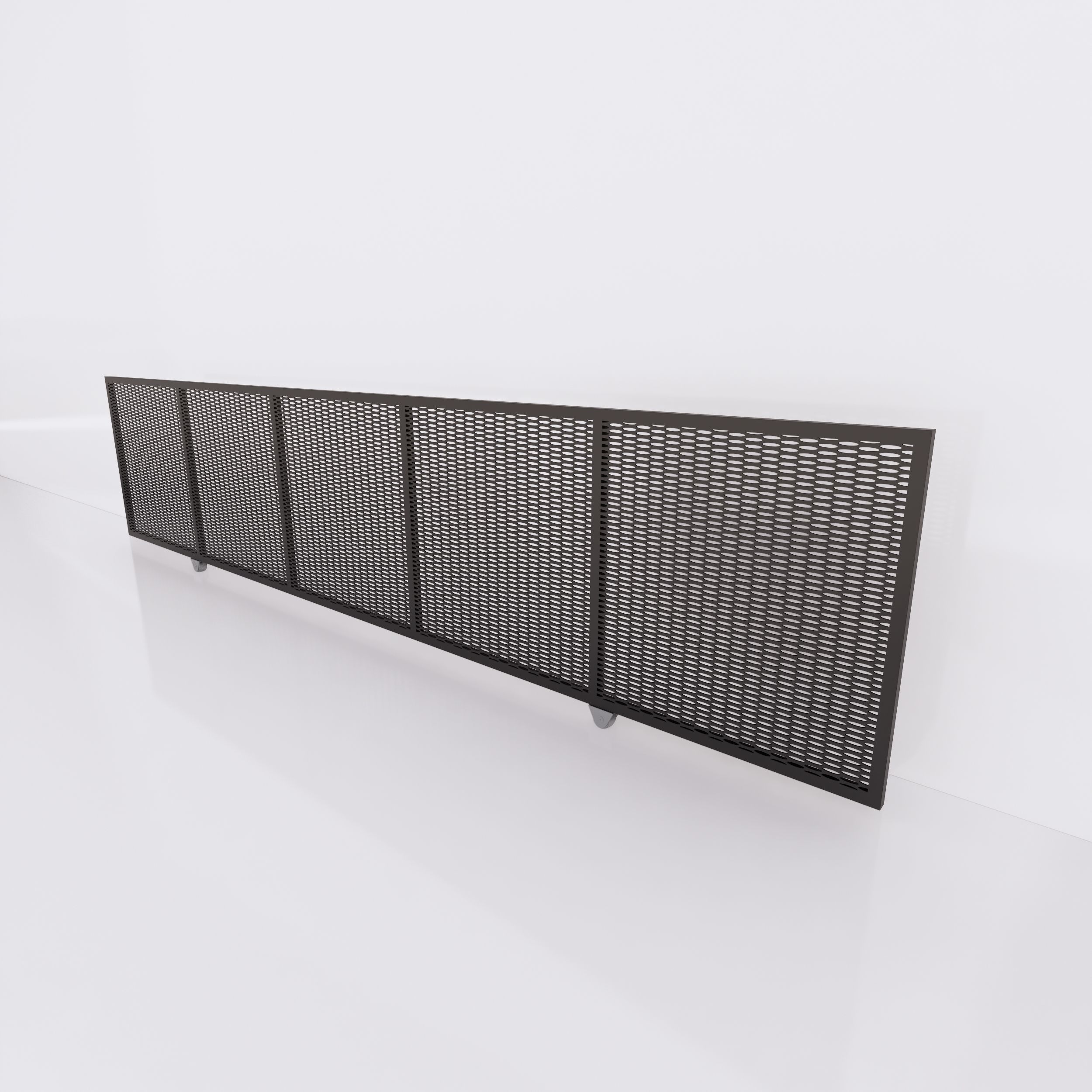 Sliding gate or door - Full parametric Revit Family 3D model_5