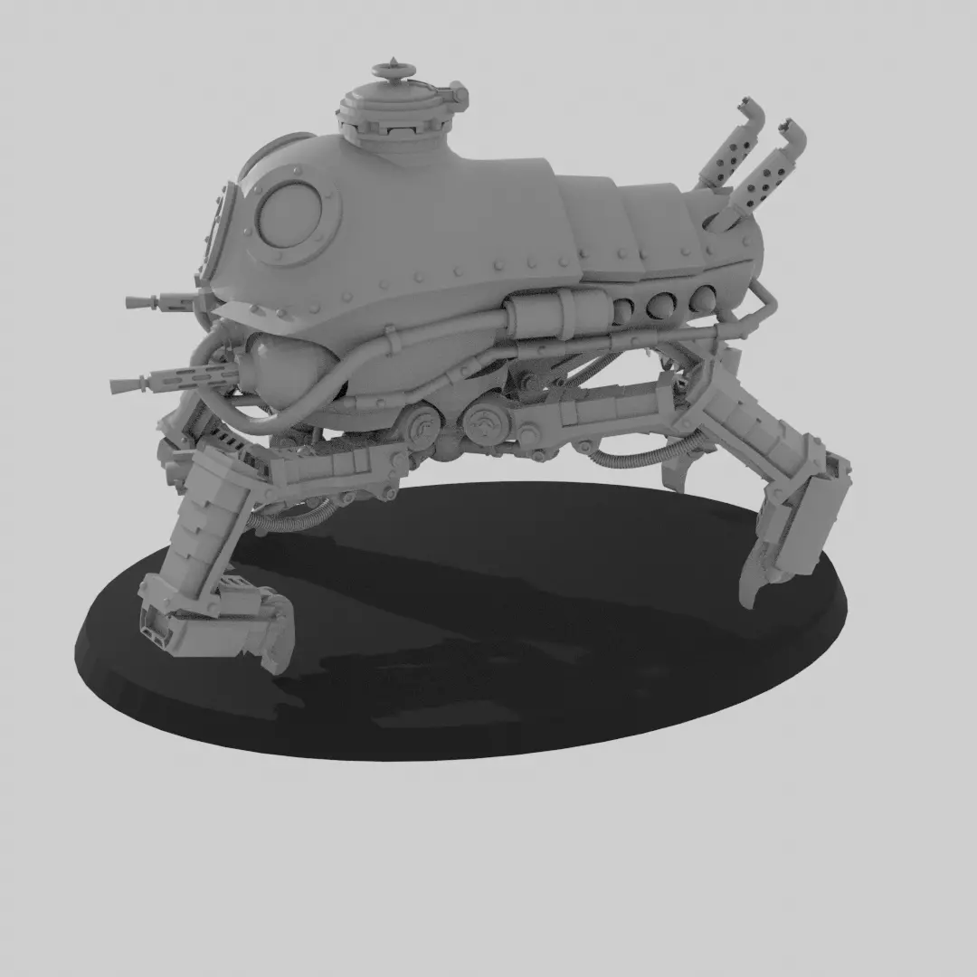 Crawler Mech Disintegrator 3D print model_0