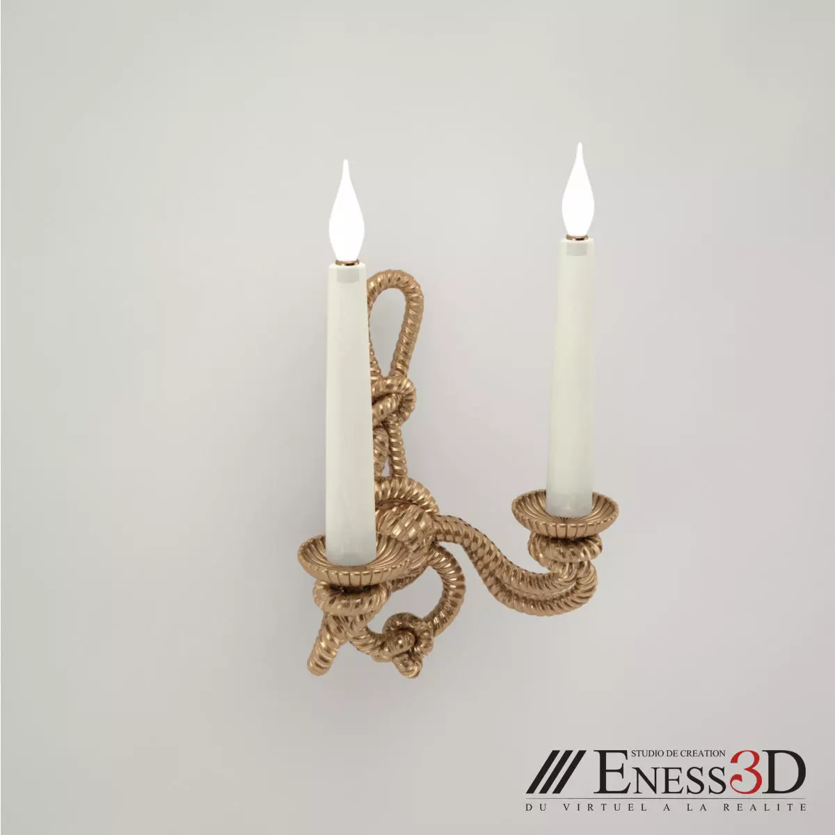 Pro - Tisserant Wall Lamp 21991 3D model