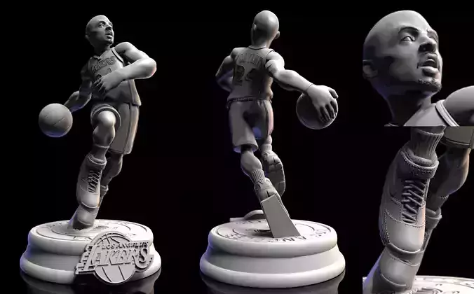 Kobe Bryant Lakers 3D print model
