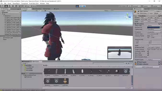 Madara Uchiha Animated 3D model