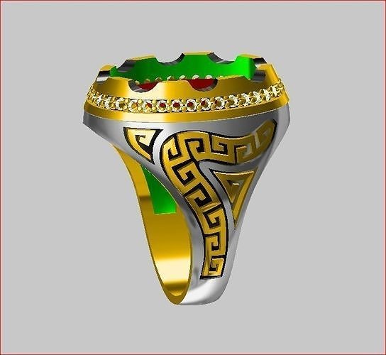 Men - Ring 3D print model