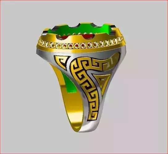 Men - Ring 3D print model