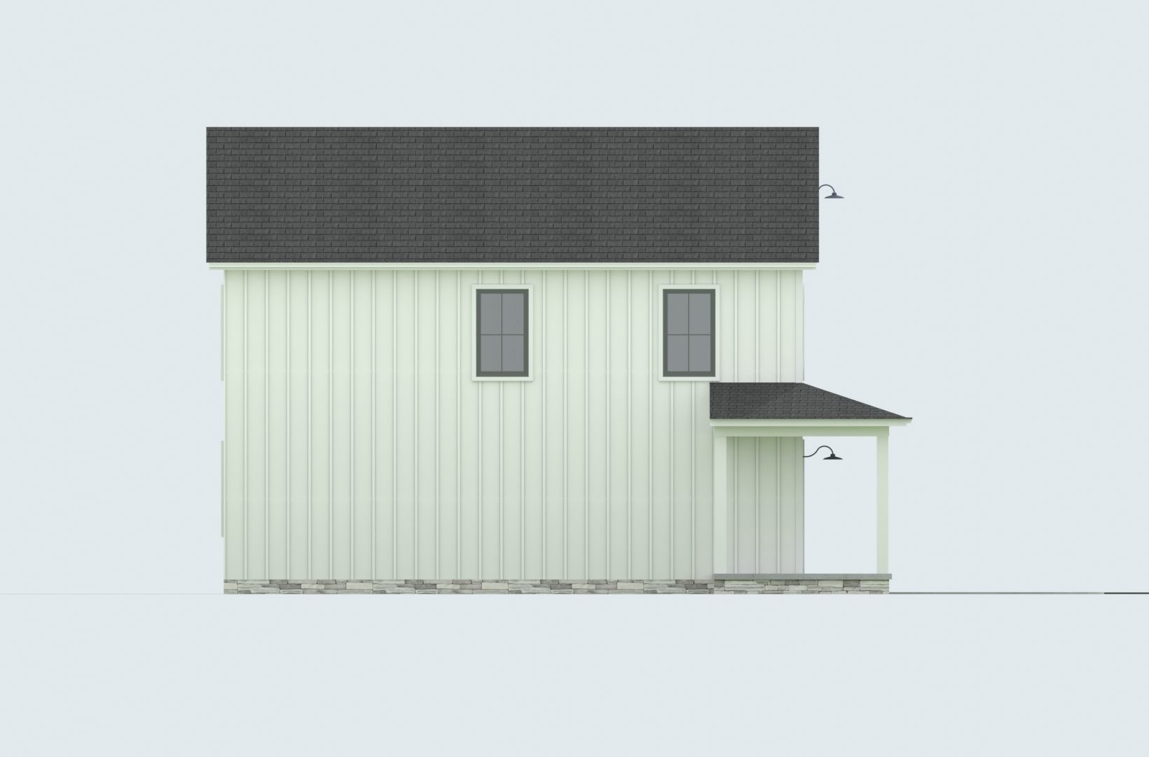 Cape Cod House 14 3D model_5