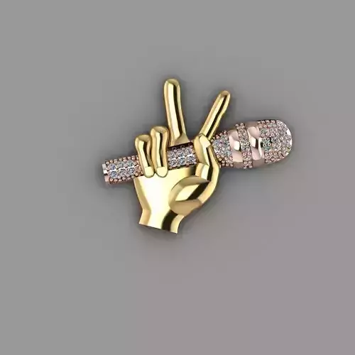 Mic - Pendant 3D print model