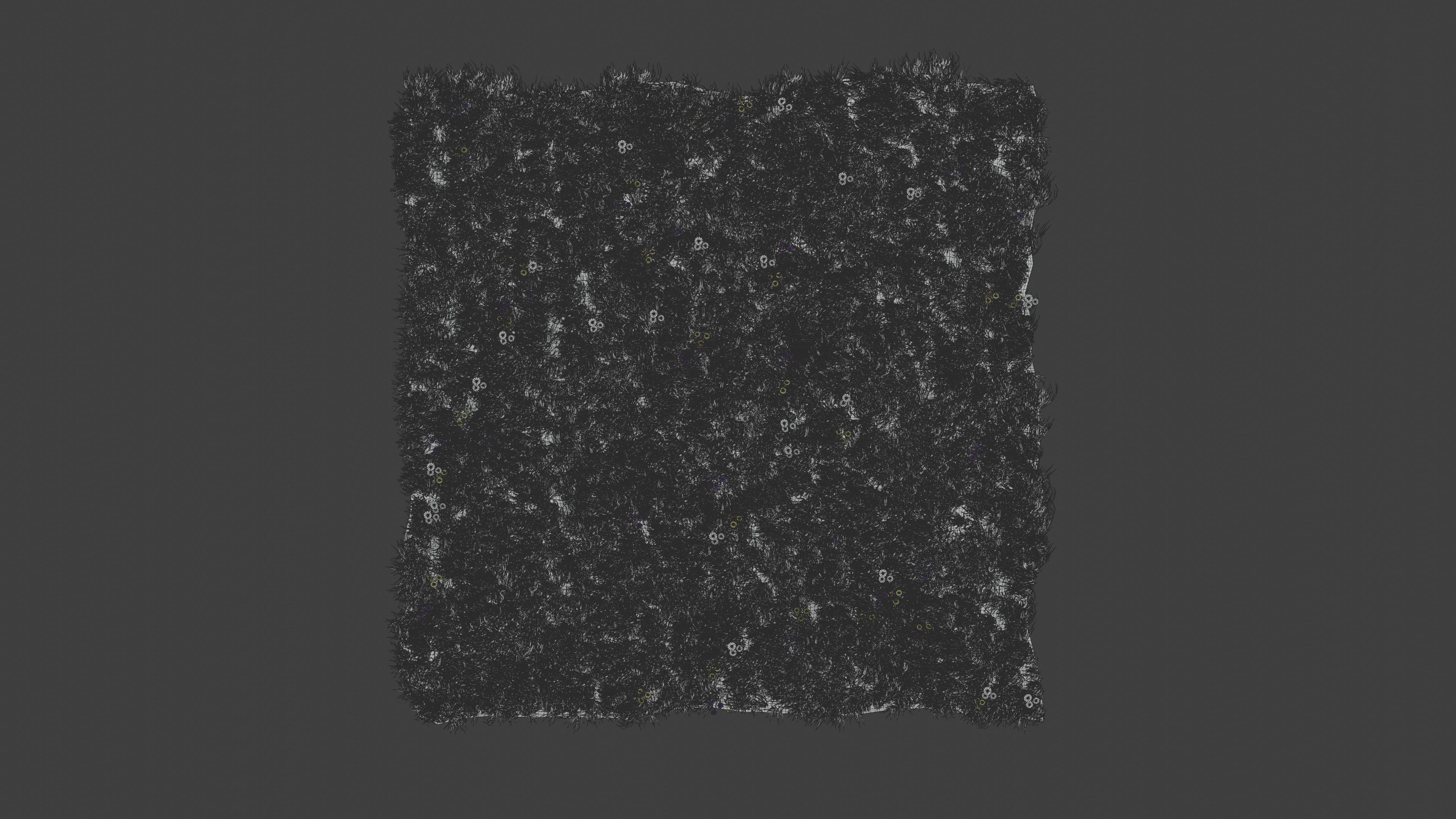 Grass Meadow 3D model_4