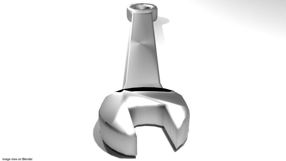Mechanical Handtools - Combination Wrench 3D model_2