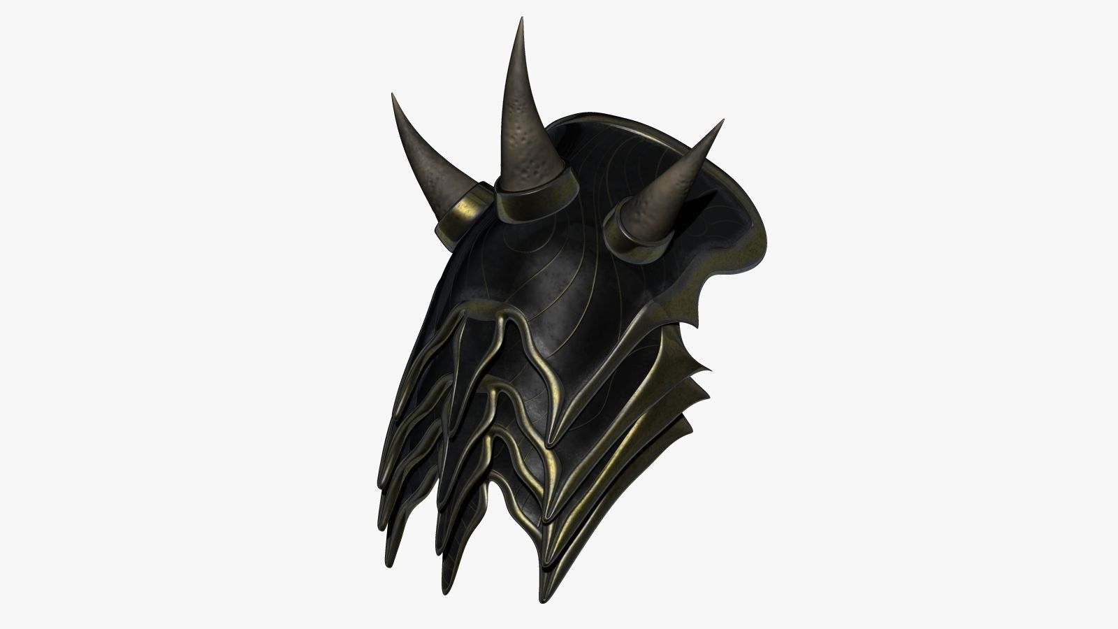 Shoulder Armor  Sculpt 3D model_1