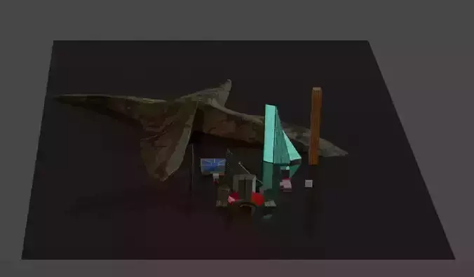 11 3d model gameready starfish