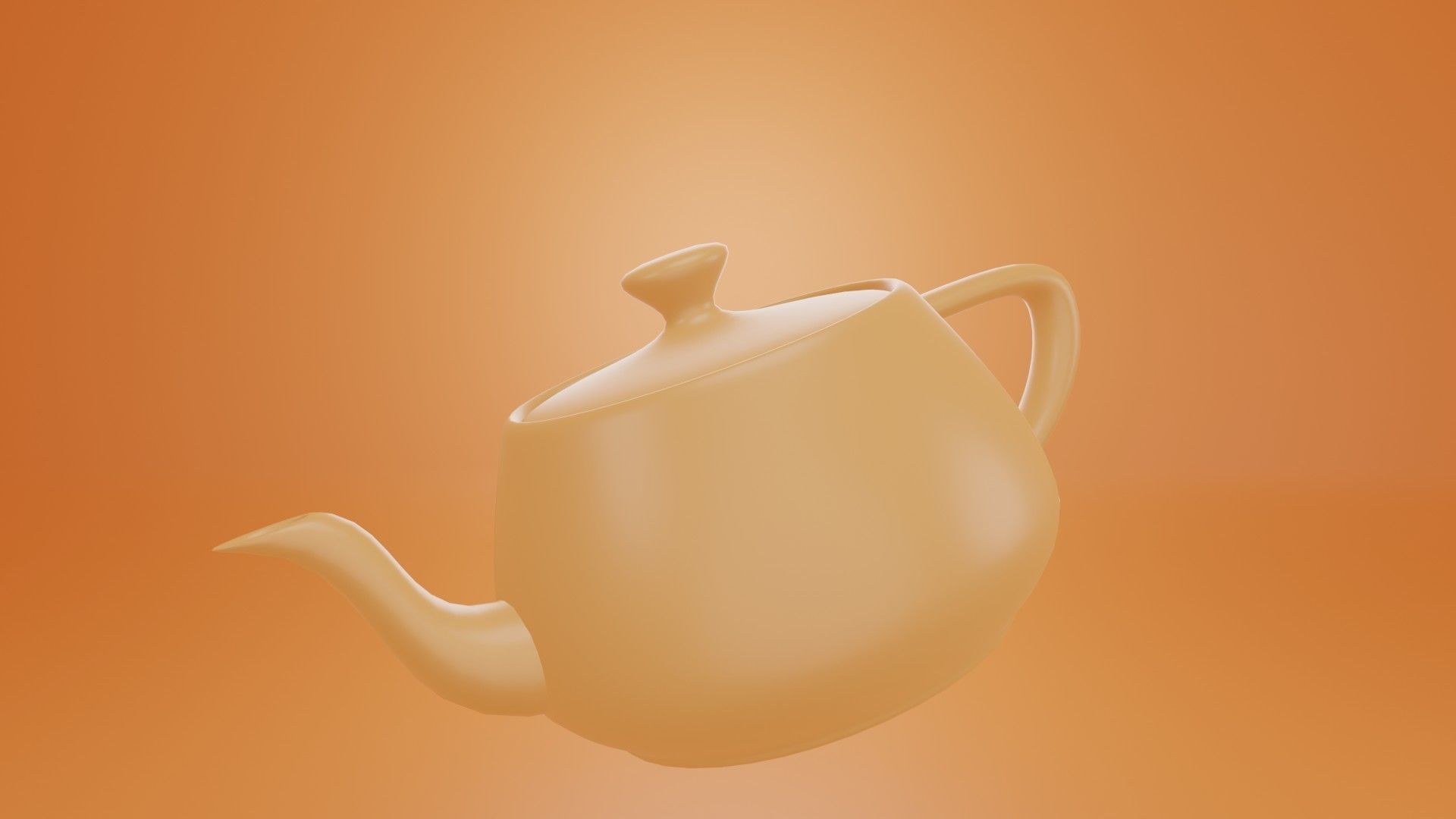 Kettle teapot Free low-poly 3D model_1