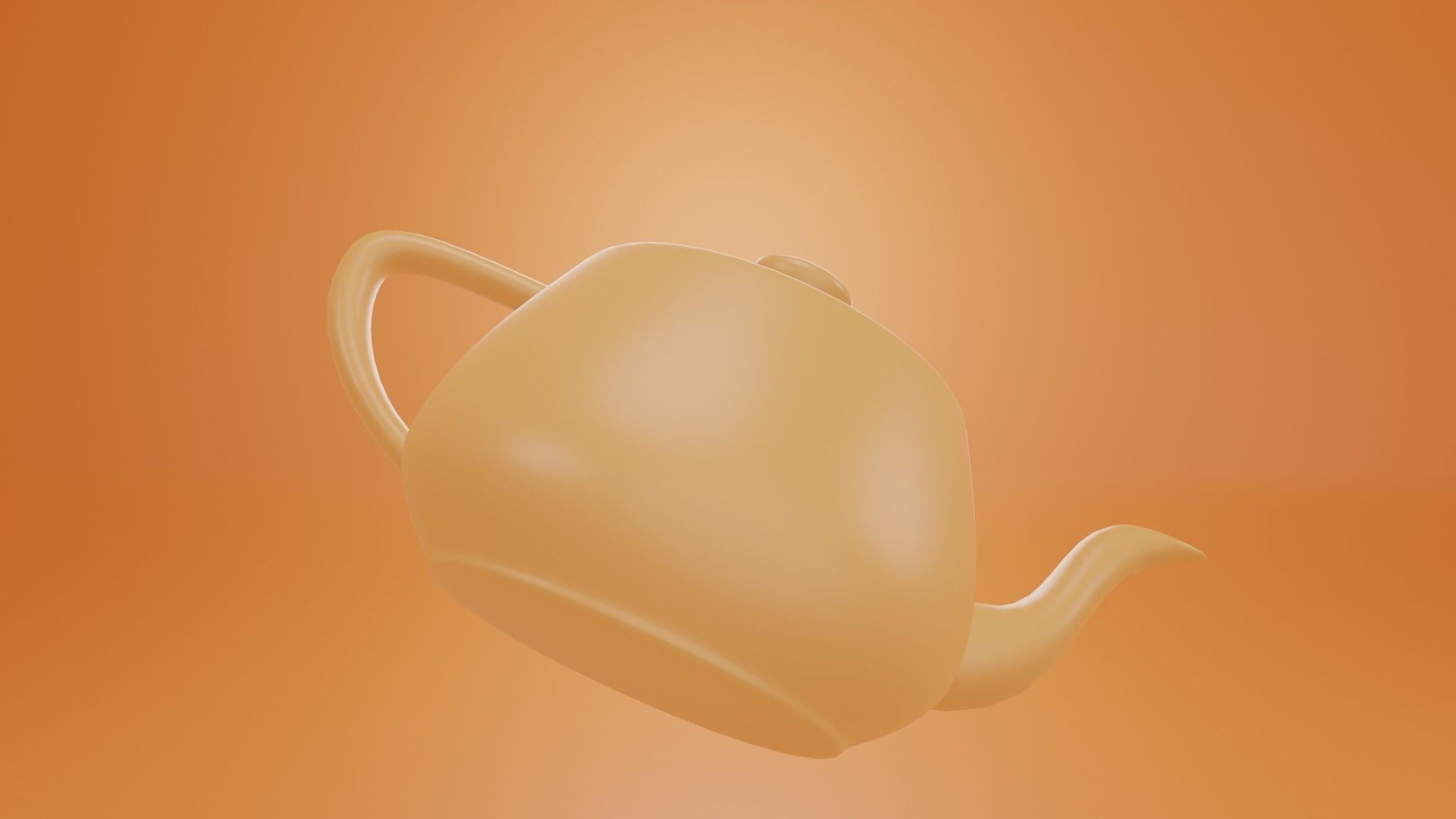 Kettle teapot Free low-poly 3D model_2