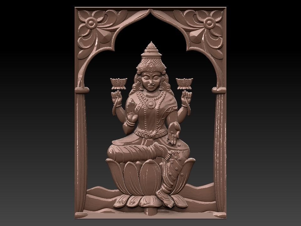 GAJA LAXMI 3D MODEL Free 3D model_3