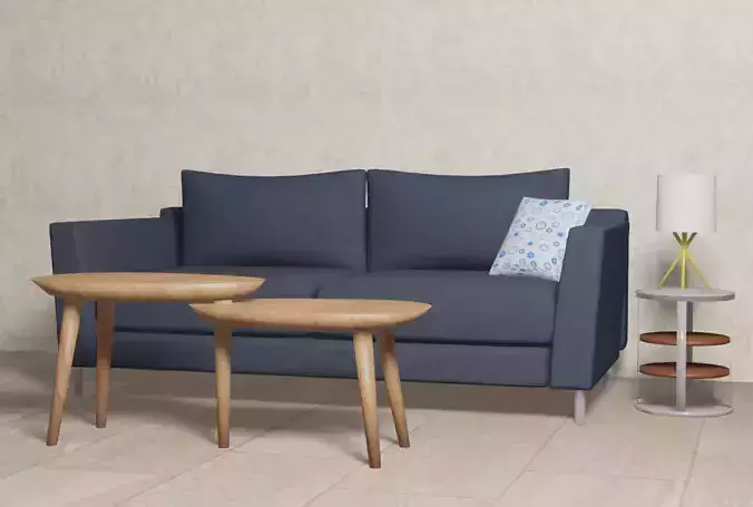 Sofa and Table