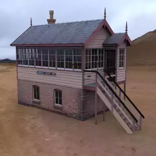 GWR Signal Box 3D model