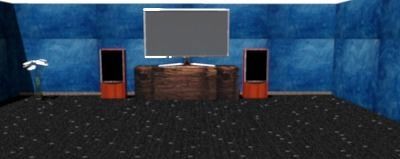 Living room 3D model_4