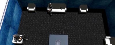 Living room 3D model_2