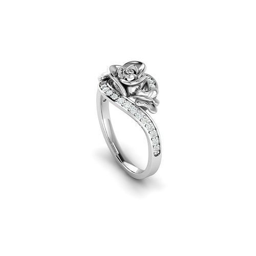 ROSE RING 3D print model