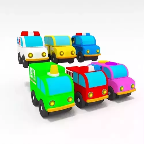 Cartoon trucks pack