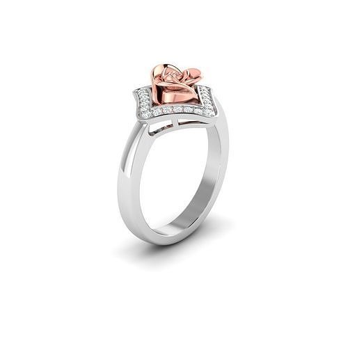 ROSE RING 3D print model