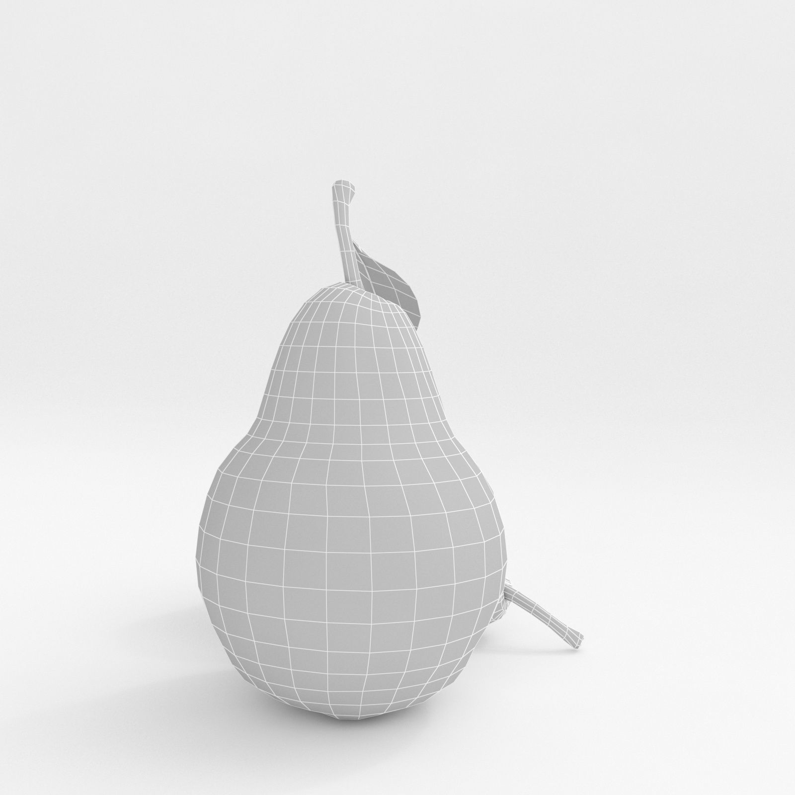 Realistic Pear Fruit 3D model_14