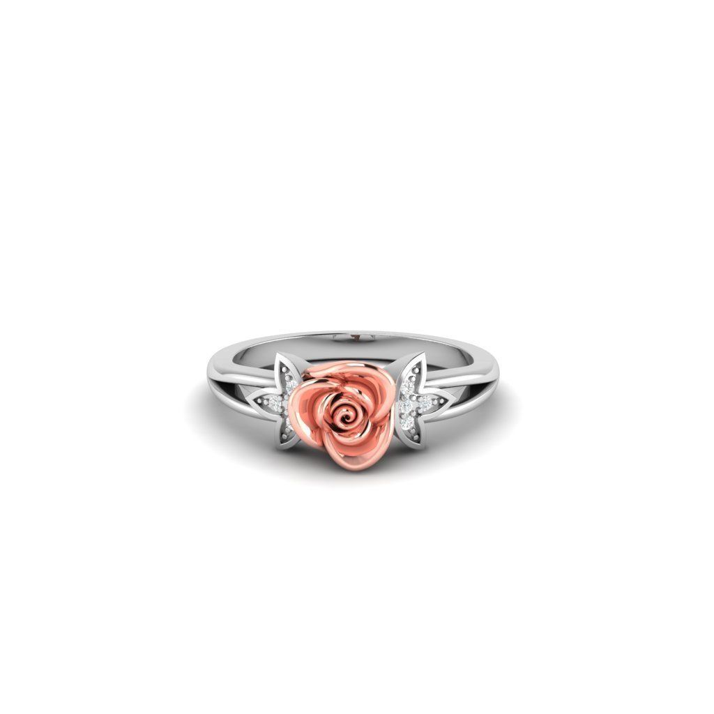 ROSE RING 3D print model_2