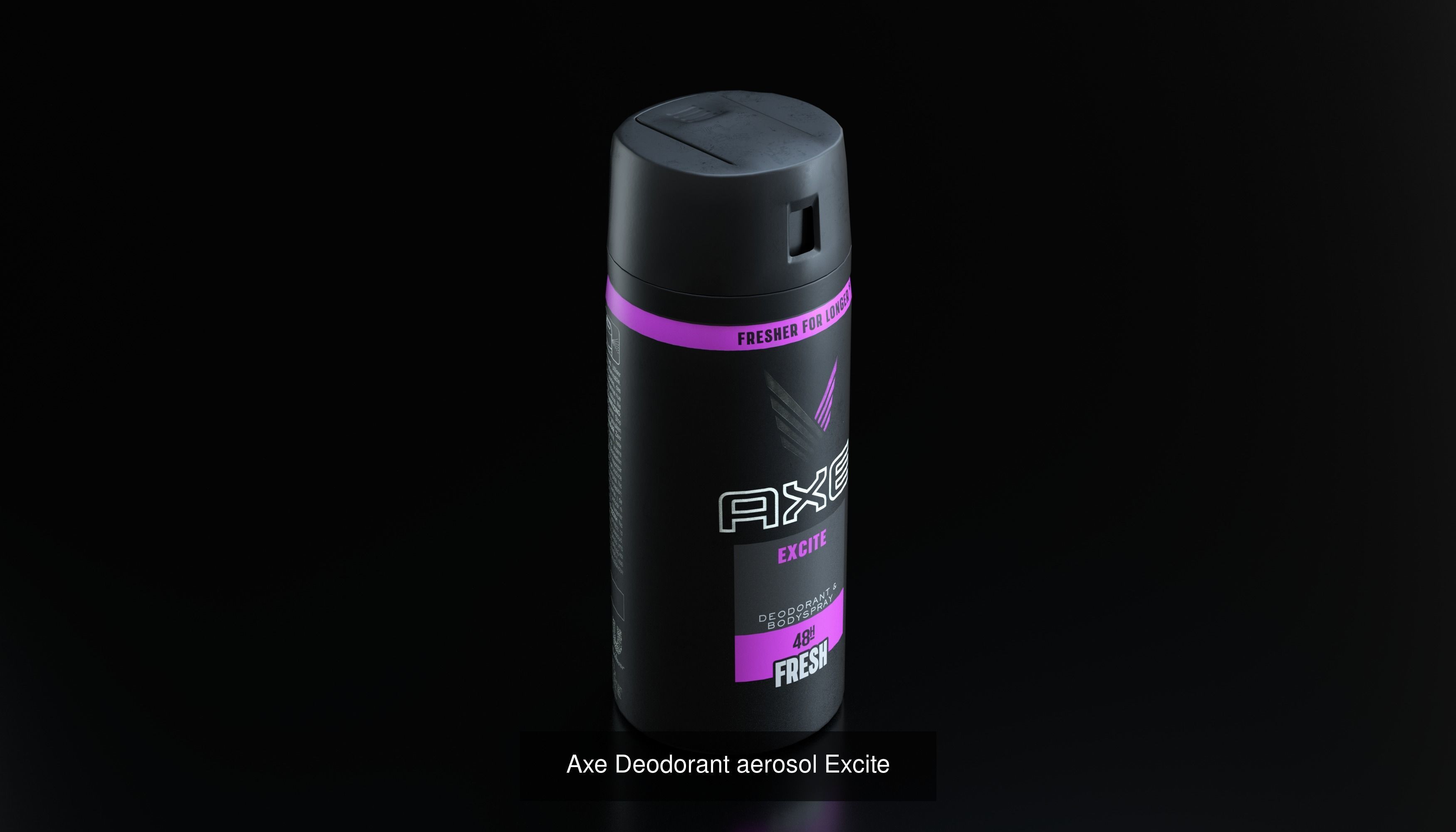 Axe Deodorant aerosol Pack 3D Model Collection_3